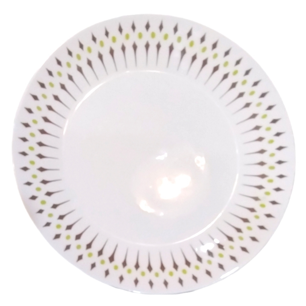 1970s Primastone Ironstone Valencia Atomic Platter 12.5” – Japan
